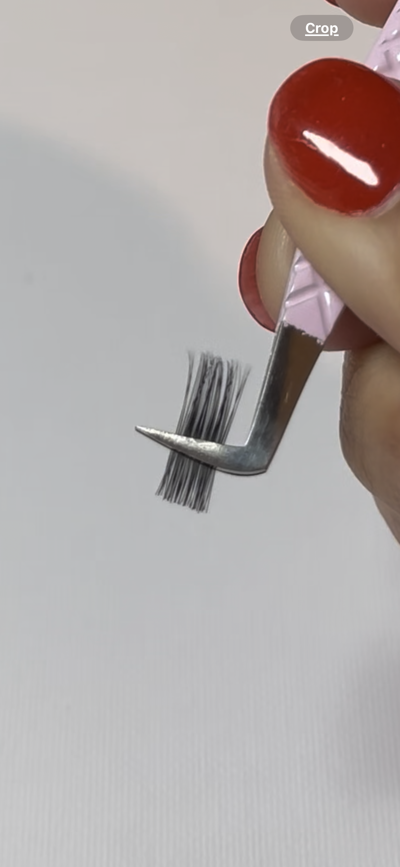 Fiber KeyGrip lash tweezers
